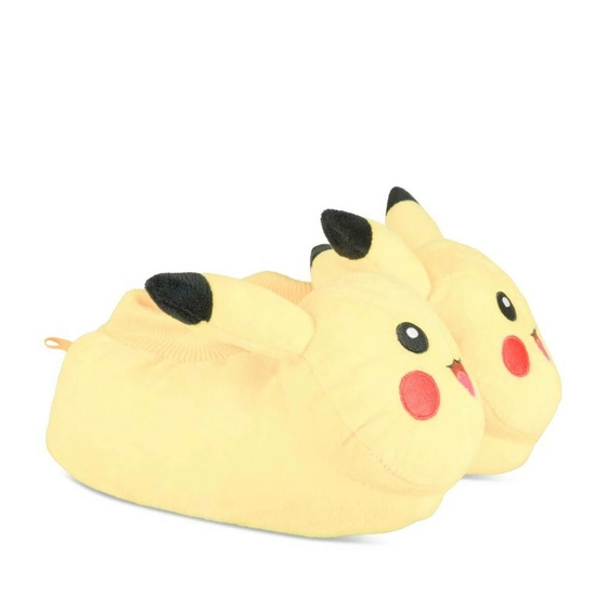 Chaussons peluche garçon Pikachu JAUNE POKEMON