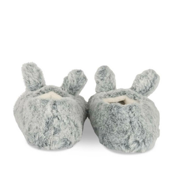 Chaussons lapin GRIS LOVELY SKULL