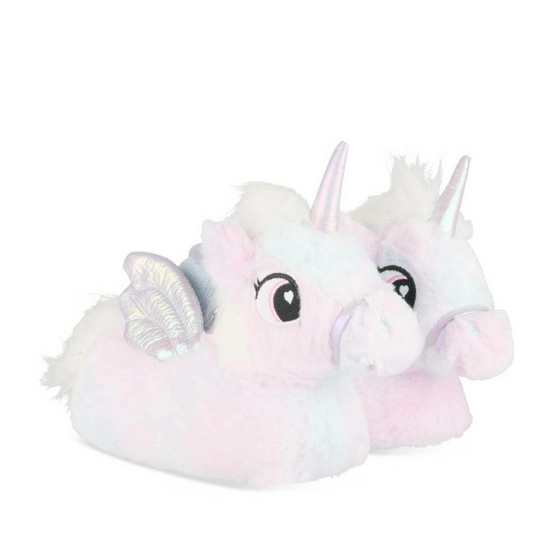 Chaussons peluche licorne MULTICOLOR NINI & GIRLS