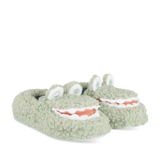 Chaussons crocodile VERT TAMS