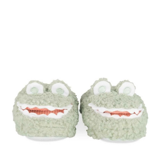 Chaussons crocodile VERT TAMS