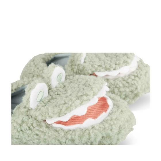 Chaussons crocodile VERT TAMS