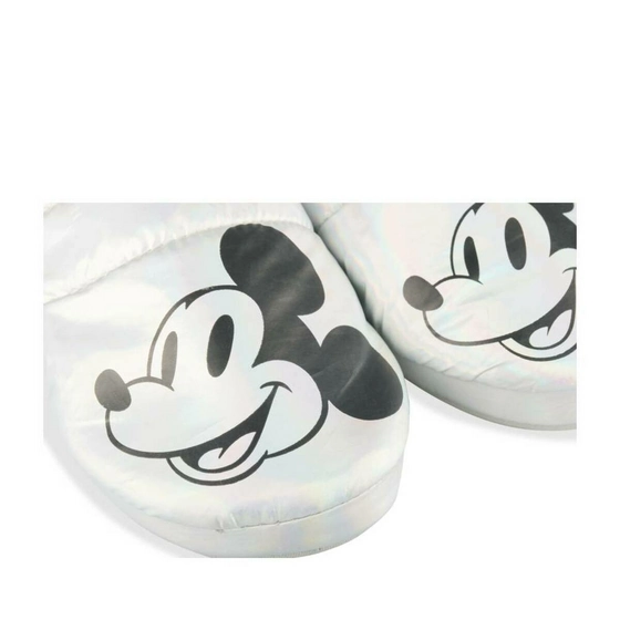 Pantoffels ZILVER MICKEY