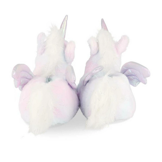 Chaussons peluche licorne VIOLET MERRY SCOTT