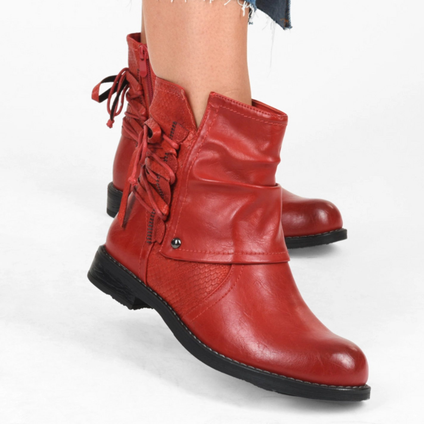 Bottines ROUGE PHILOV