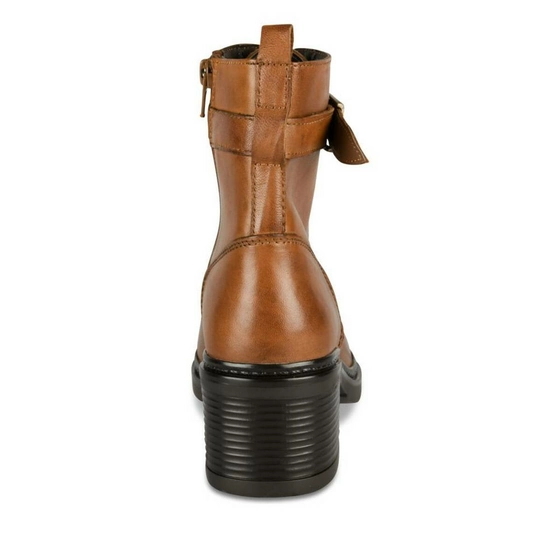 Bottines COGNAC MEGIS ELEGANT