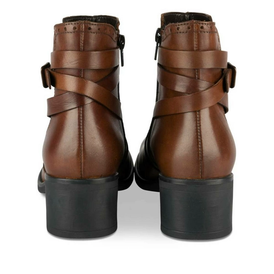 Bottines MARRON MEGIS ELEGANT