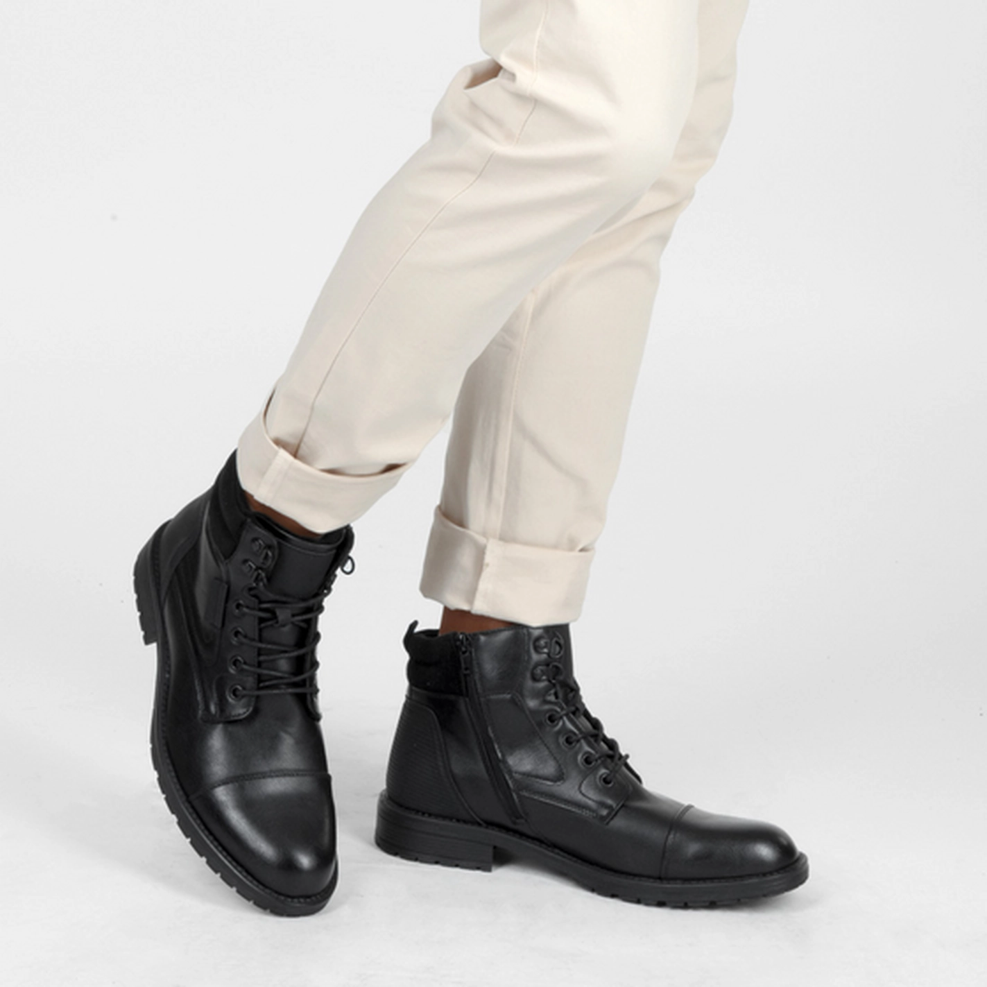 Bottines NOIR DENIM SIDE