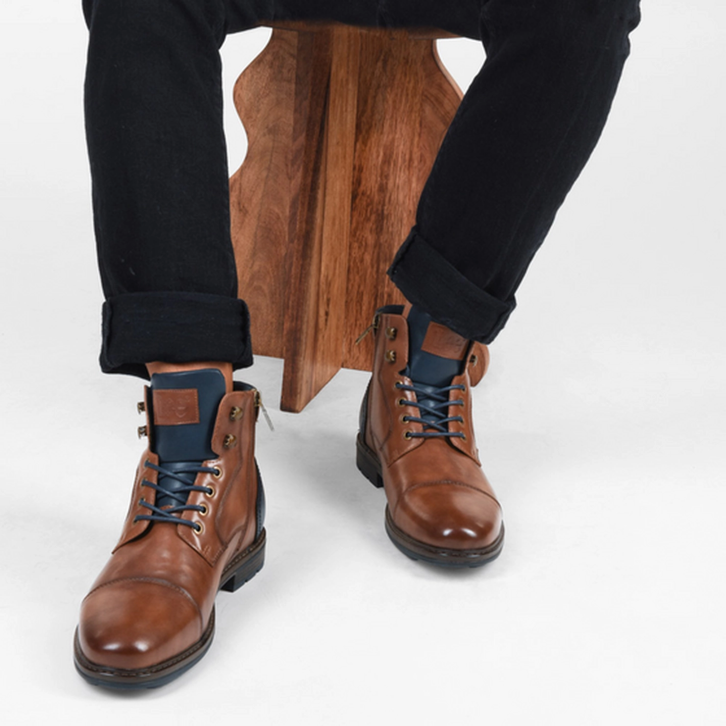 Bottines COGNAC LEE