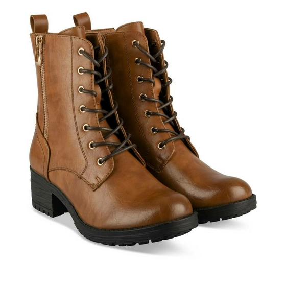 Bottines MARRON LOVELY SKULL