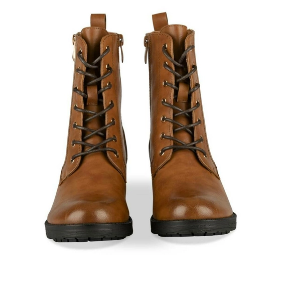 Bottines MARRON LOVELY SKULL