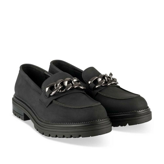 Mocassins ZWART LOVELY SKULL