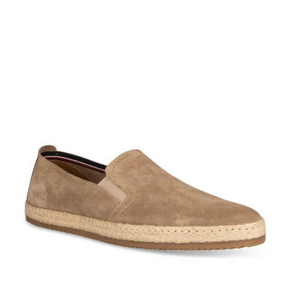 Espadrilles TAUPE DENIM SIDE CUIR