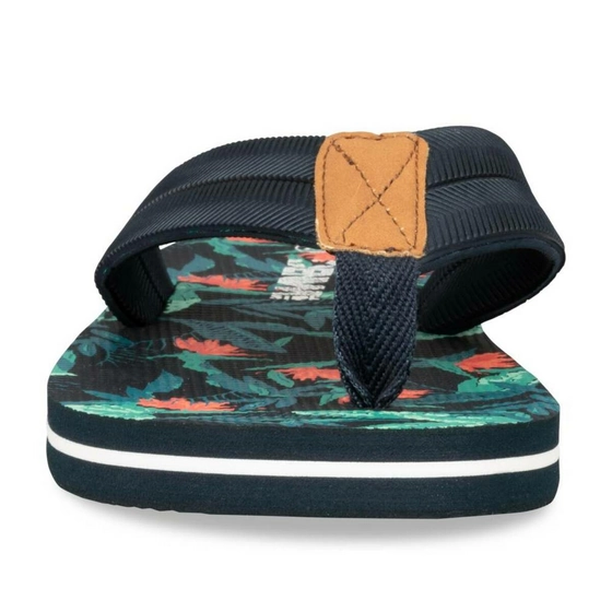 Teenslippers NAVY DENIM SIDE JUNIOR