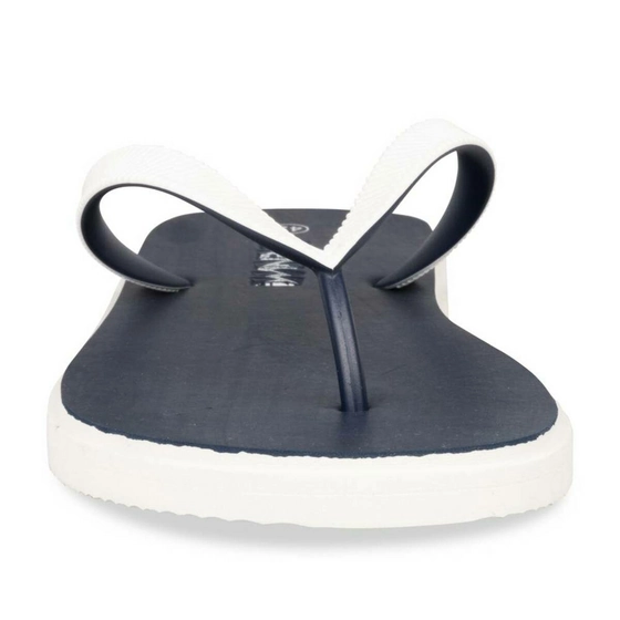 Teenslippers NAVY DENIM SIDE