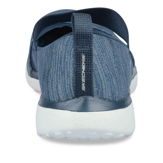 Ballerina's BLAUW SKECHERS