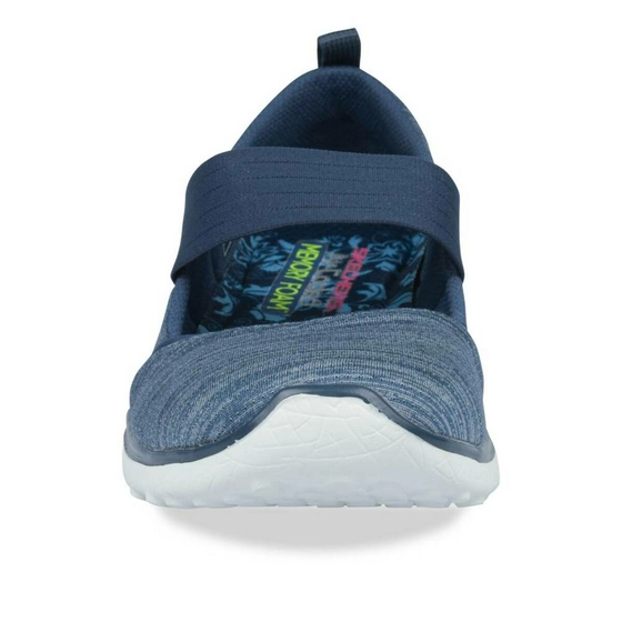 Ballerina's BLAUW SKECHERS