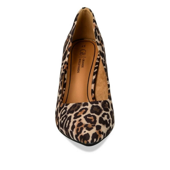 Escarpins LEOPARD GRANDS BOULEVARDS