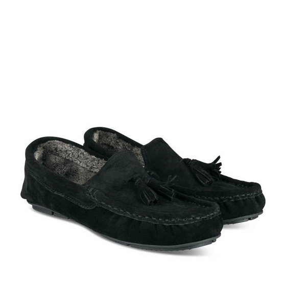 Chaussons NOIR MEGIS CASUAL