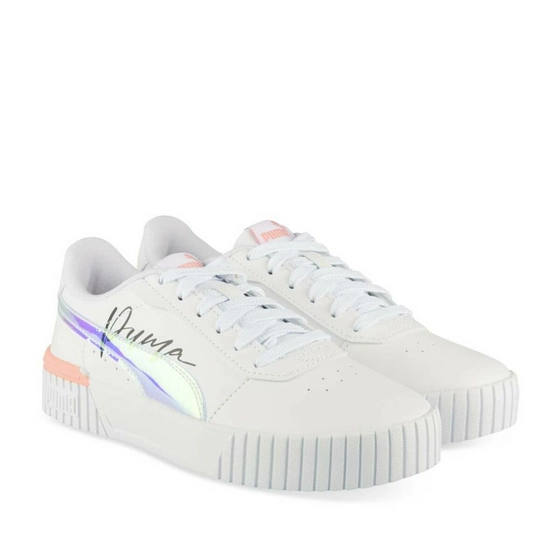 Baskets BLANC PUMA Carina 2.0 Crystal