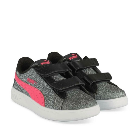 Sneakers Smash V2 Glitz ZWART PUMA