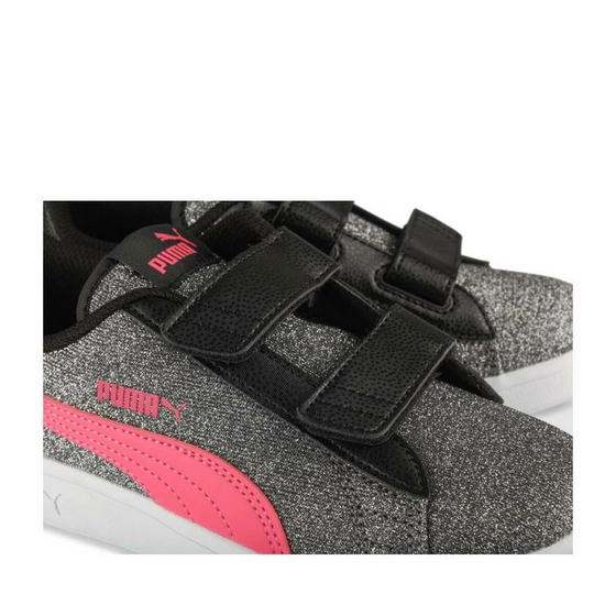 Sneakers Smash V2 Glitz ZWART PUMA