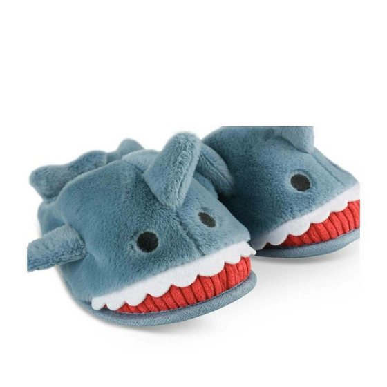 Chaussons peluche requin MARINE TAMS