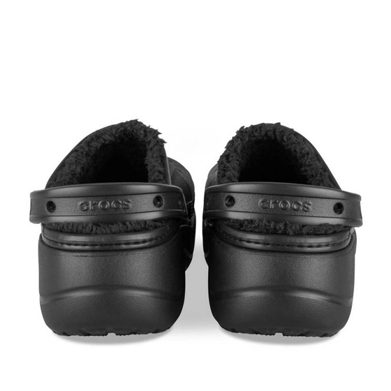 Mules NOIR CROCS Baya Platform Lined Clog