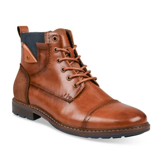 Bottines MARRON DENIM SIDE