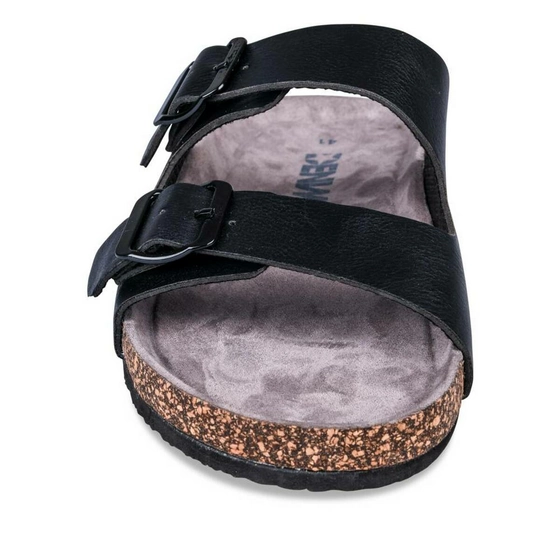 Slippers ZWART DENIM SIDE