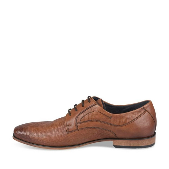 Derbies COGNAC B-BLAKE CUIR