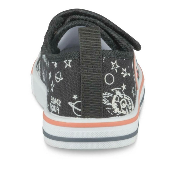 Sneakers ZWART CHARLIE & FRIENDS