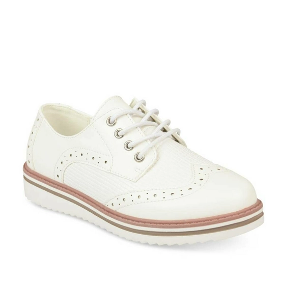 Derbies BLANC LOVELY SKULL