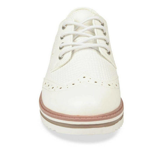 Derbies BLANC LOVELY SKULL