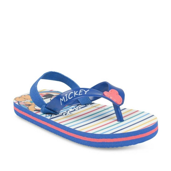 Teenslippers BLAUW MICKEY