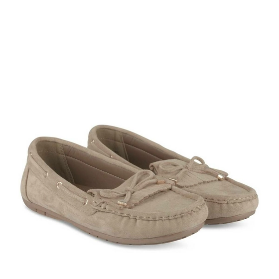 Mocassins BEIGE VIA DONNA