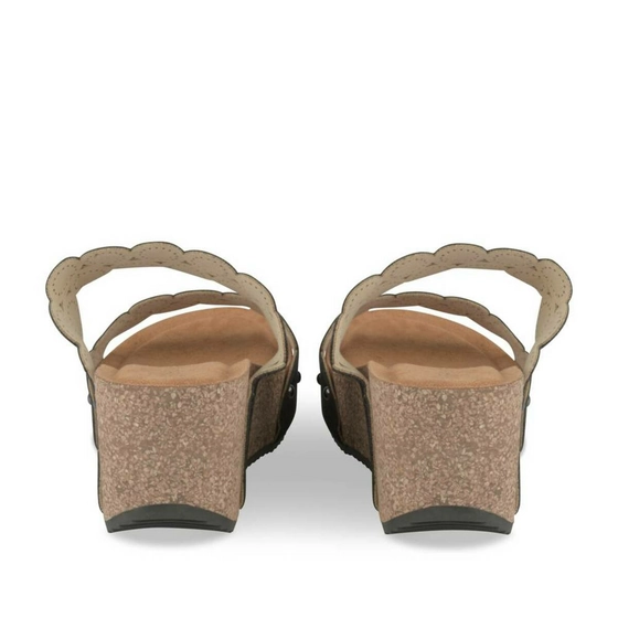 Slippers ZWART LADY GLAM