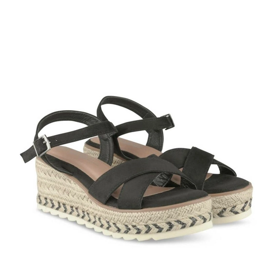 Sandalen ZWART LADY GLAM