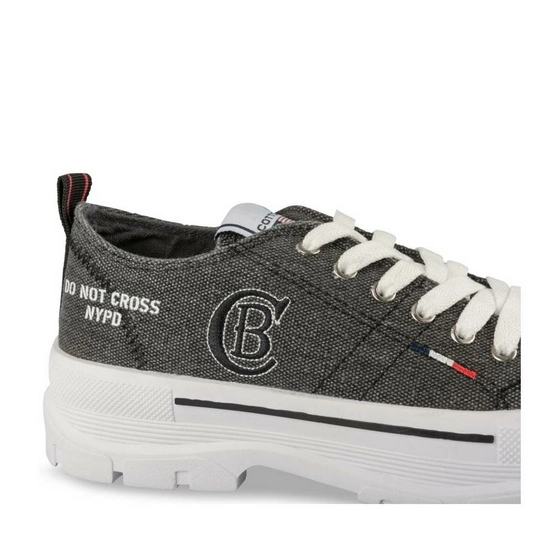 Sneakers ZWART COTTON BELT