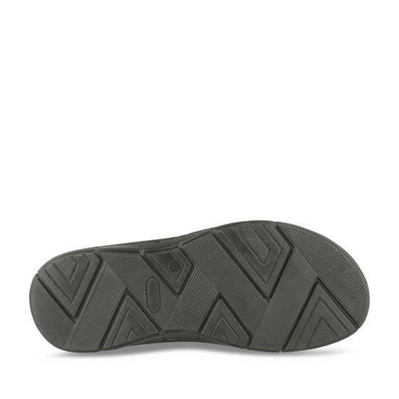 Slippers ZWART MEGIS CASUAL