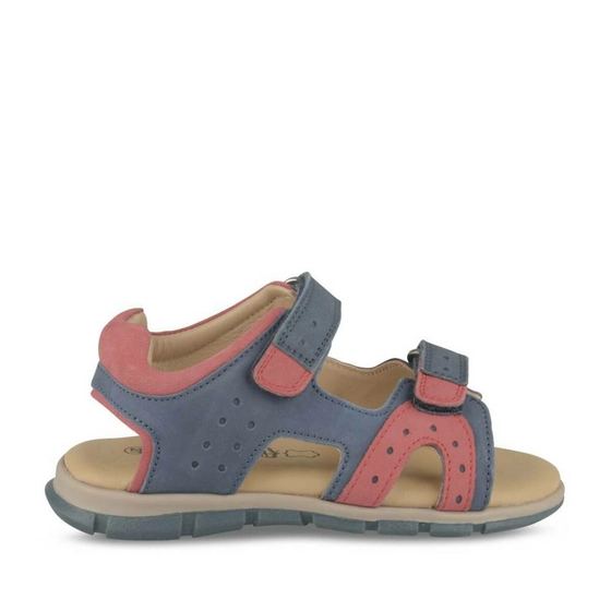 Sandalen BLAUW CHARLIE & FRIENDS LEER