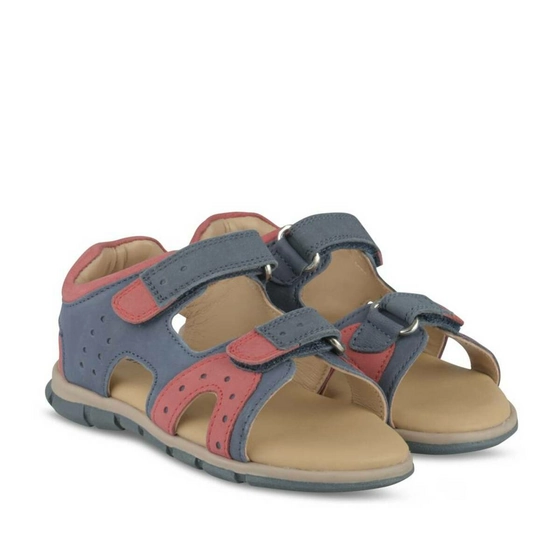 Sandalen BLAUW CHARLIE & FRIENDS LEER