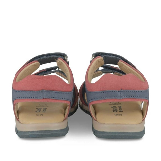 Sandalen BLAUW CHARLIE & FRIENDS LEER