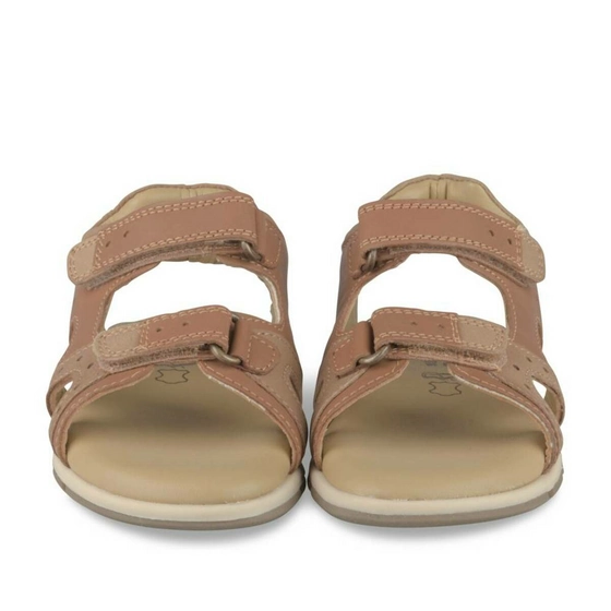 Sandalen COGNACKLEUR CHARLIE & FRIENDS LEER