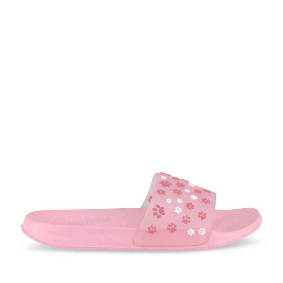 Badslippers ROZE LOVELY SKULL