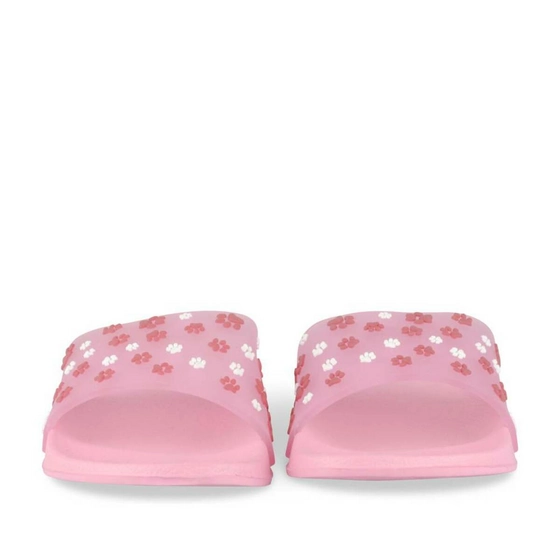 Badslippers ROZE LOVELY SKULL