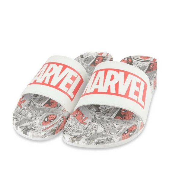 Badslippers WIT MARVEL