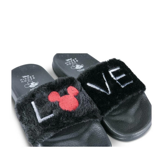 Pantoffels ZWART MICKEY