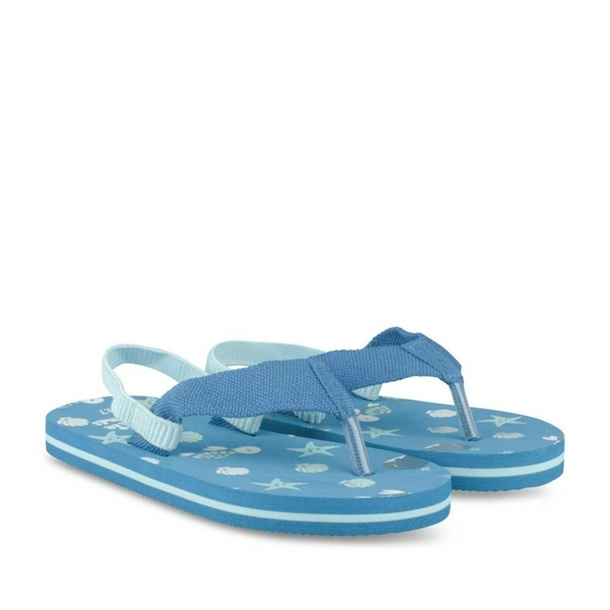 Teenslippers BLAUW CHARLIE & FRIENDS