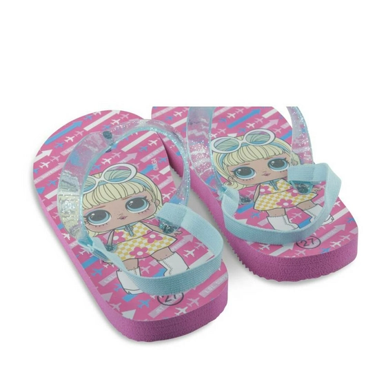 Teenslippers FUCHSIA LOL